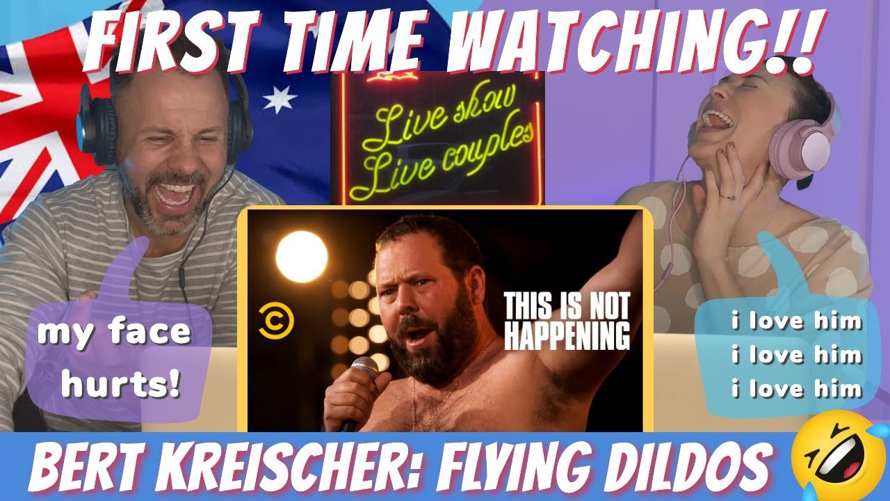 MY FACE HURTS FROM FLYING DILDOS!! Bert Kreischer - FLYING DILDOS (REACTION) Laughed so HARD!!