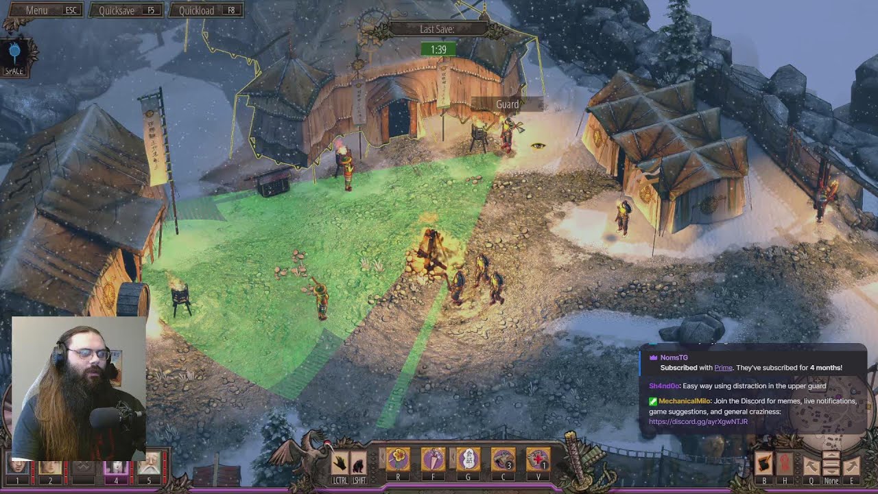 VOD: 2025-05-11 (Shadow Tactics: Blades of the Shogun & Shadow Gambit: The Cursed Crew)