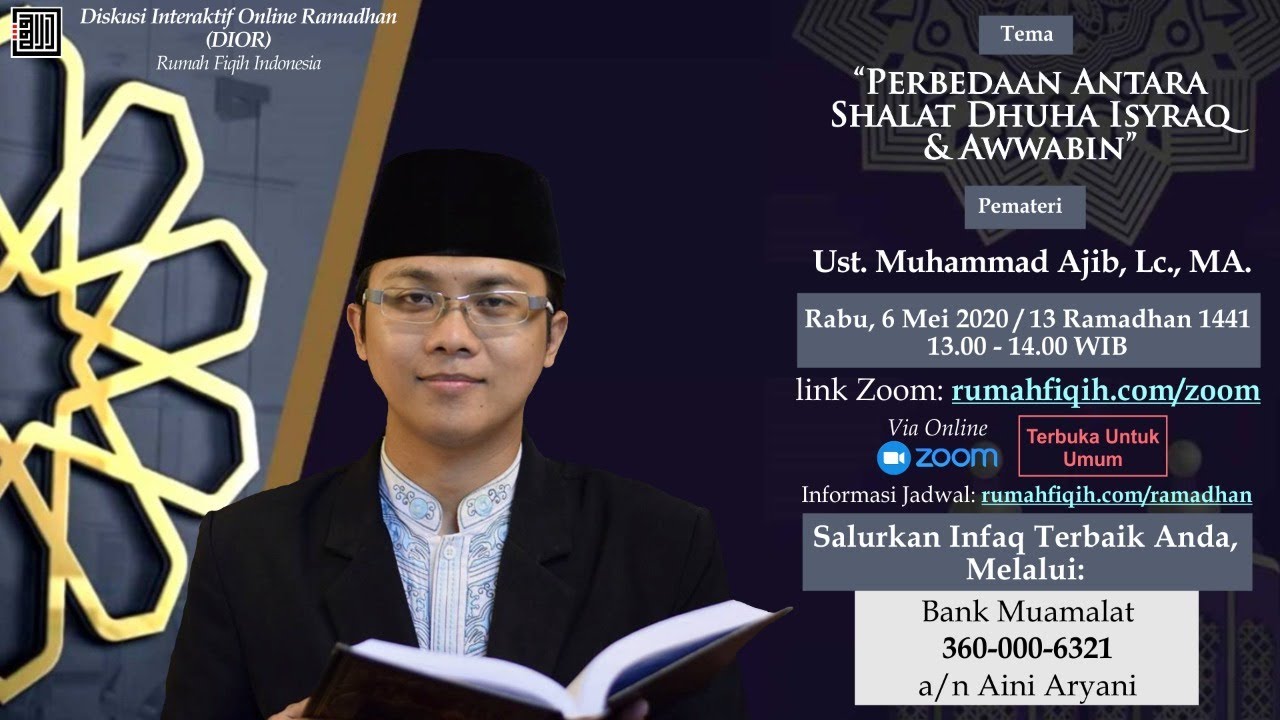 Perbedaan Antara Shalat Dhuha Isyraq Awwabin Ustadz Muhammad Ajib Lc Ma Youtube