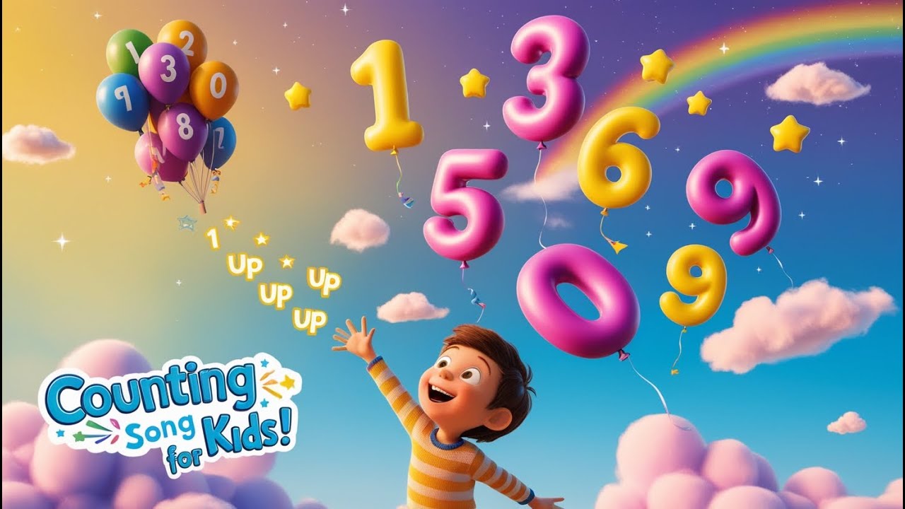 Counting Song for Kids and Toddlers! | Sing Along - YouTube