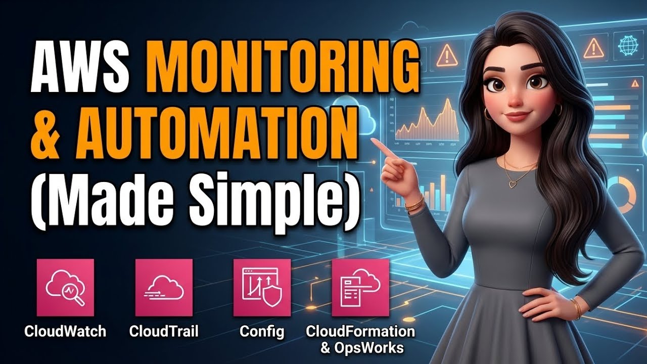 AWS Monitoring, Logging & Automation Explained in 90 Seconds