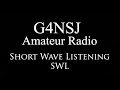 G4NSJ - Short Wave Listening SWL HF bands