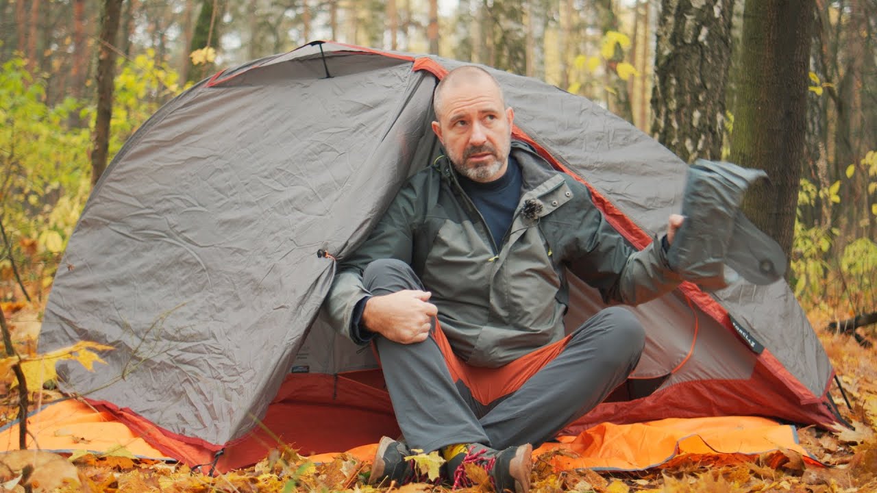 Сплю в палатке с толстым "китайцем"! Невероятно удобный коврик от Naturhike.