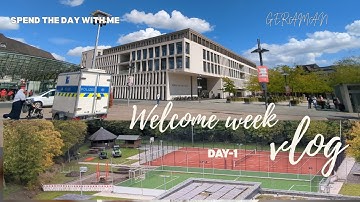 My First University Week in Germany | Study, Travel, Party & More