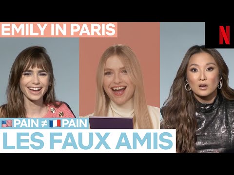 LES FAUX AMIS des actrices d’Emily in Paris | Netflix France