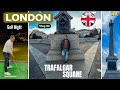 Trafalgar Square London By Day And Golf By Night! || London Vlog | Ep 03