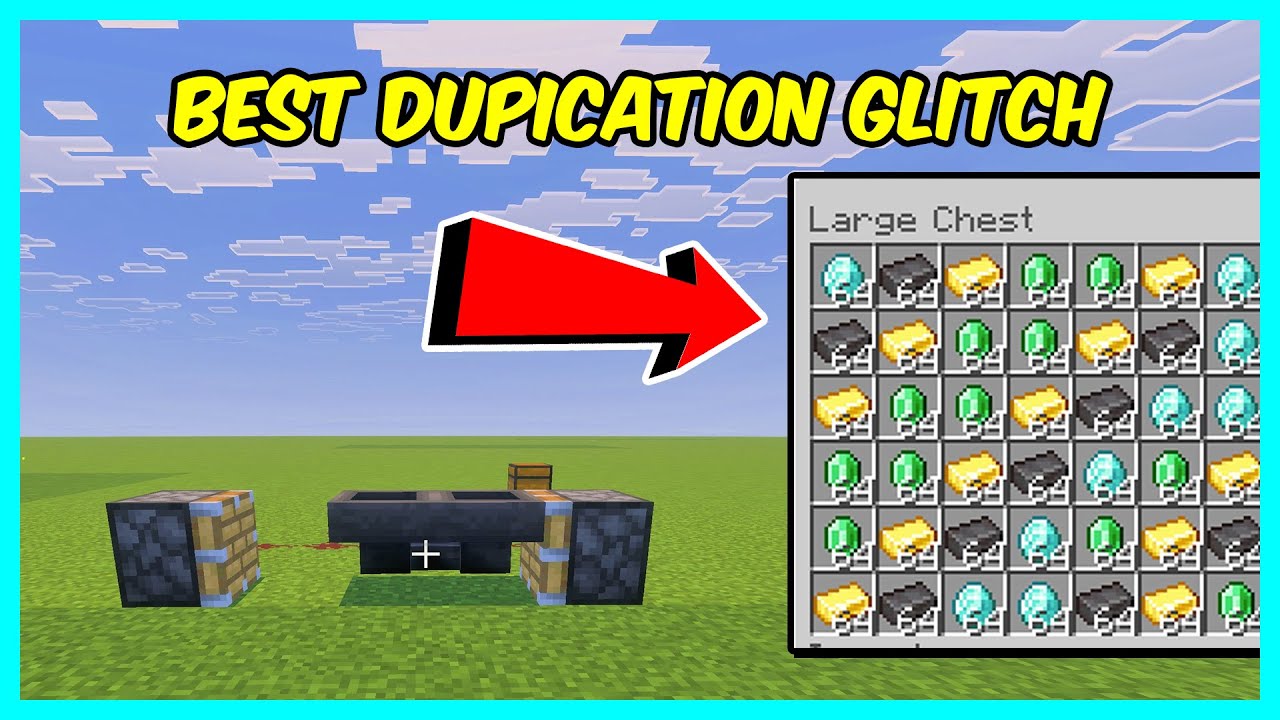 Insane Minecraft Bedrock Duplication Technique