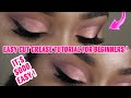 EASY BEGINNERS CUT CREASE TUTORIAL | Makeup For Beginners Black Women