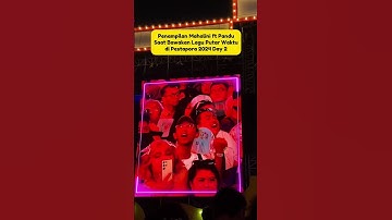 Penampilan Mahalini Saat Bawakan Lagu Putar Waktu di #Pestapora2024 #Shorts