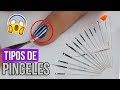 Tipos de Pinceles Para Uñas ¿Como Usarlos?