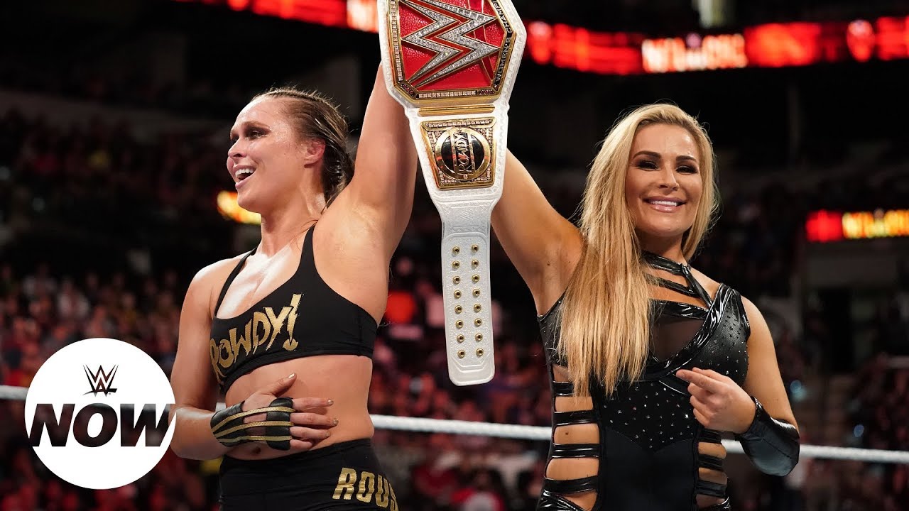Ronda Rousey Victorious In First Raw Women S Title Defense WWE Now YouTube