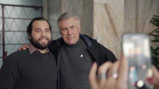 Carlo Ancelotti sorprende i tifosi del Napoli