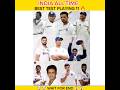 INDIA ALL'TIME BEST TEST PLAYING 11 🔥|| #shorts #short #youtubeshorts #shortvideo #viralvideo