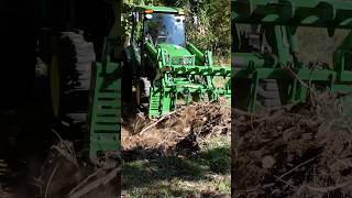 Get to the root of the problem with this grapple. #tractors #johndeere