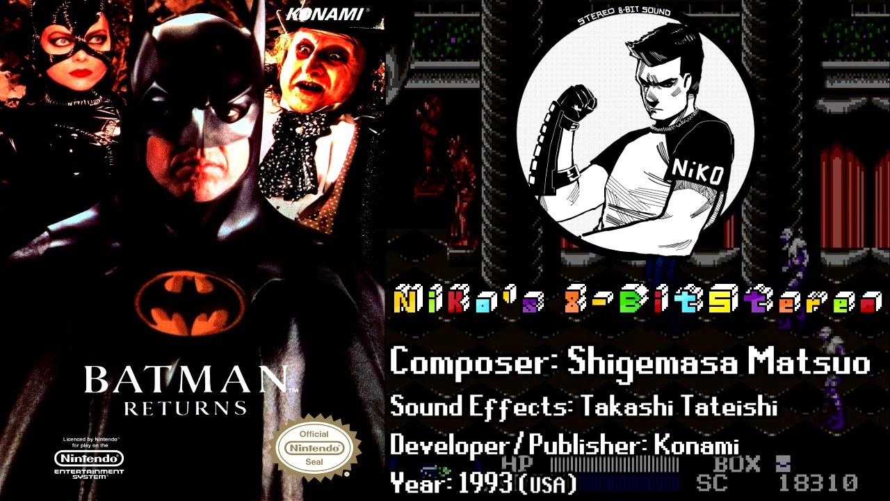 Watch Batman Returns (NES) Soundtrack - 8BitStereo on YouTube Watch Batman Returns (NES) Soundtrack - 8BitStereo on YouTube