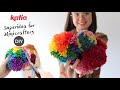 🚸 DIY para Minicrafters 🌈 Haz divertidos pompones con los colores del arcoiris