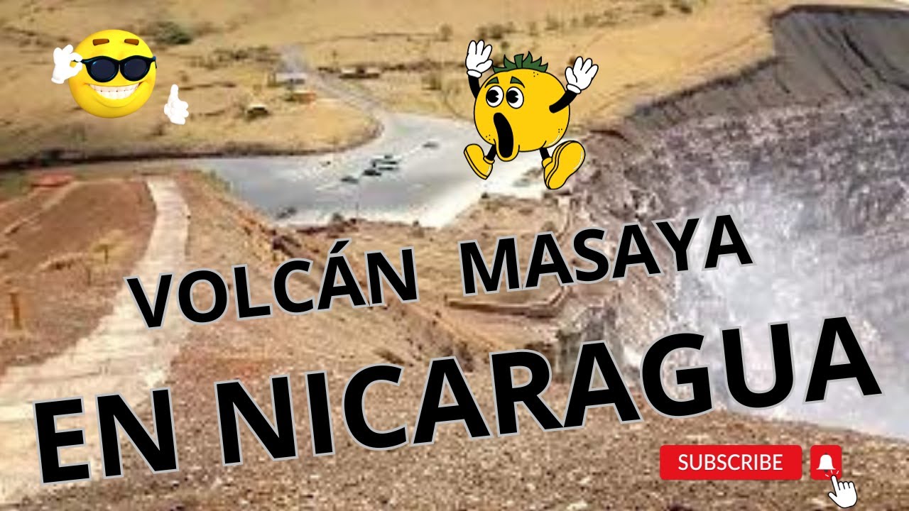 🌋¡IMPRESIONANTE Volcán MASAYA en NICARAGUA! el más activo y accesible 👀