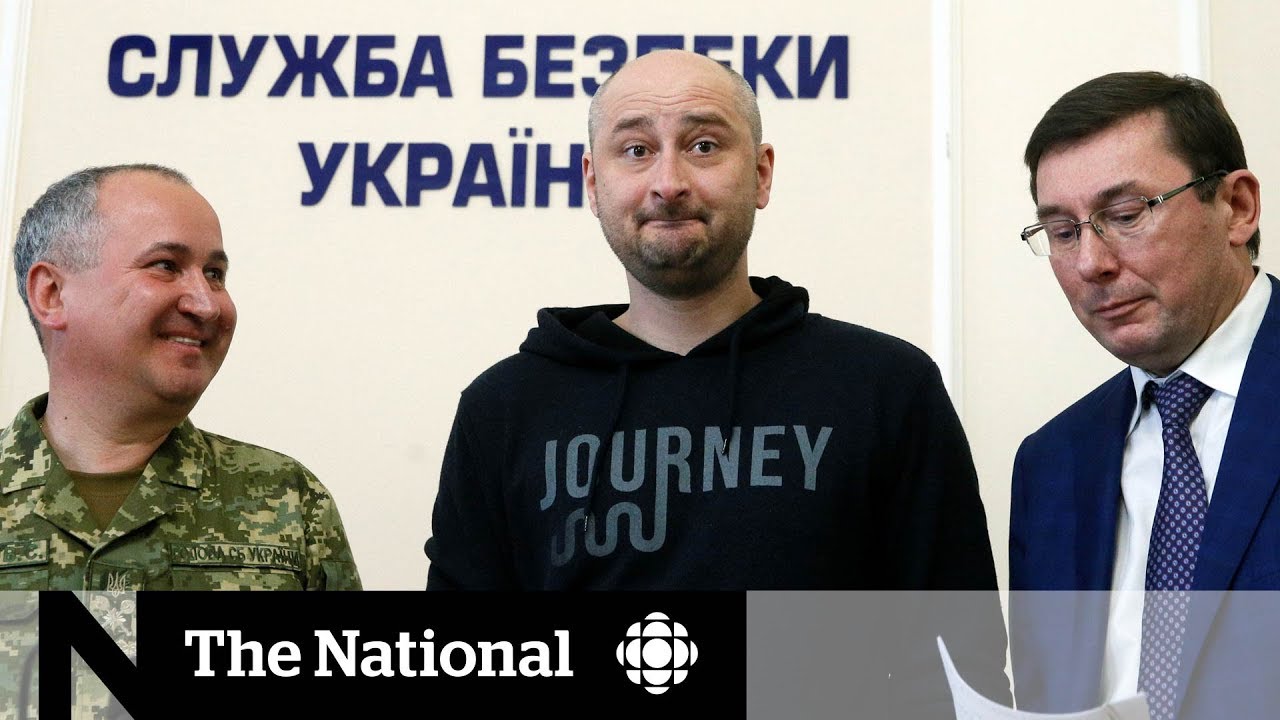 Arkady Babchenko reveals he faked his death to thwart Moscow plot
