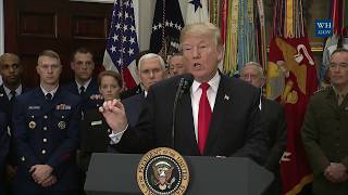 President Trump Signs H.R. 2810, National Defense Authorization Act for Fiscal Year 2018