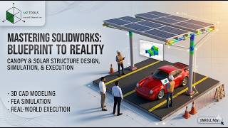 18 End Caps and Column Base Plate. SolidWorks Car Canopy Design.