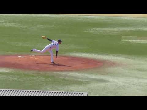 野球選手フォーム集671 スワローズ 市川悠太の投球フォーム （2022/3/21 イースタン ヤクルトスワローズ対東北楽天ゴールデンイーグルス）