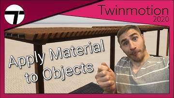 Apply Materials to Objects | Twinmotion