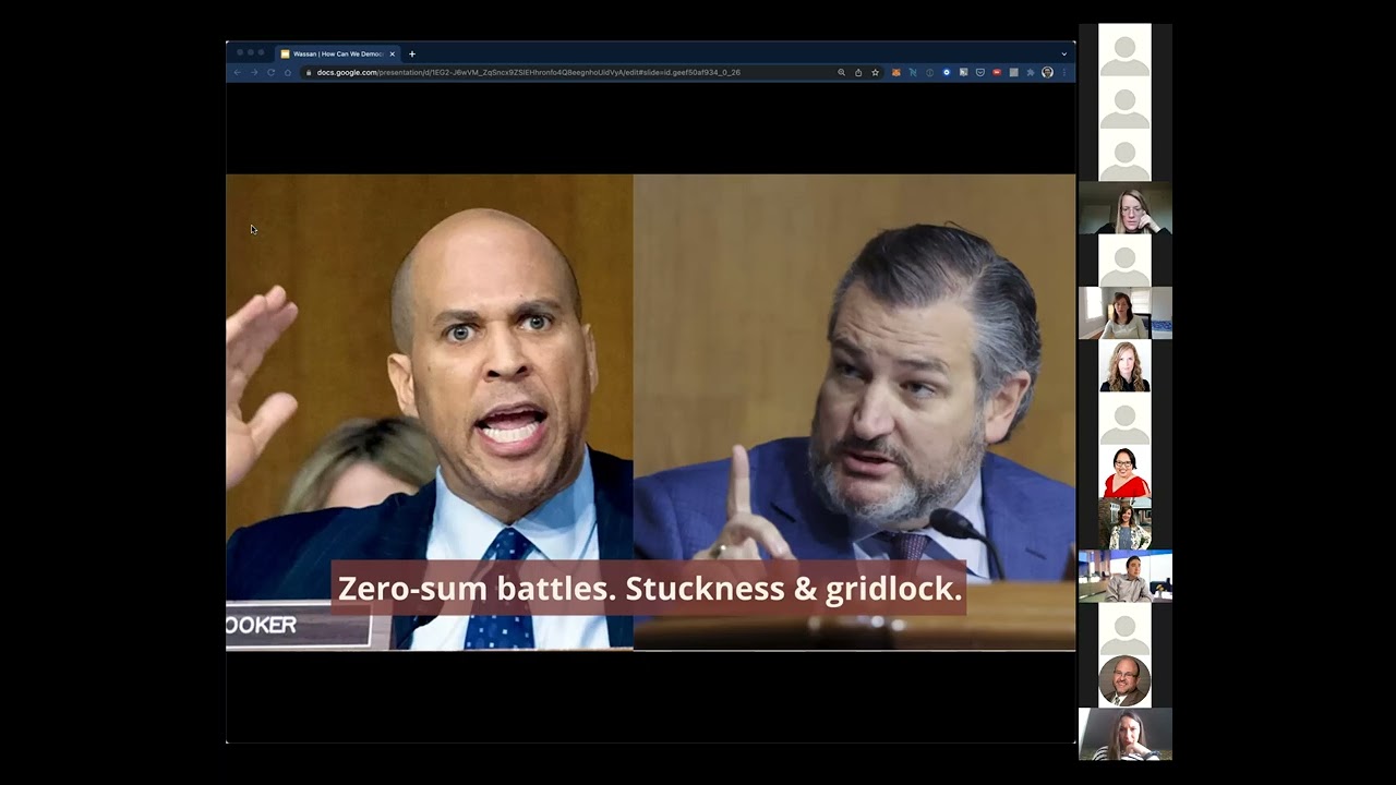 Wasan session: Democratizing Systems Change with Lauren Higgins and Rahmin Sarabi (January 2022)