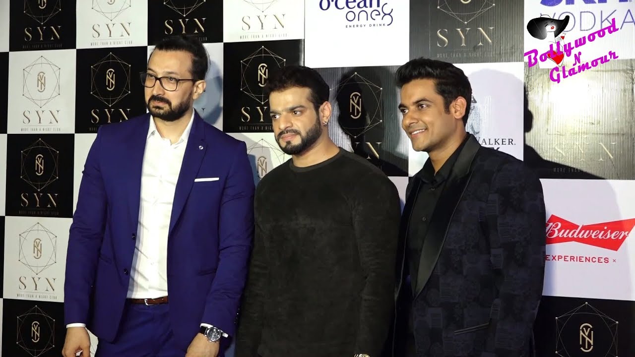 TV Celebs At The Launch Of Karan Patel’s New Venture ‘SYN’ Night Club