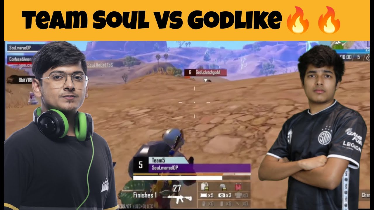 Most awaited fight Team soul vs Team Godlike 🔥🔥| Scrims highlights ...