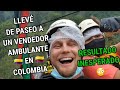 EXPERIMENTO SOCIAL: Llevé a un VENDEDOR AMBULANTE de paseo en COLOMBIA con un RESULTADO INESPERADO