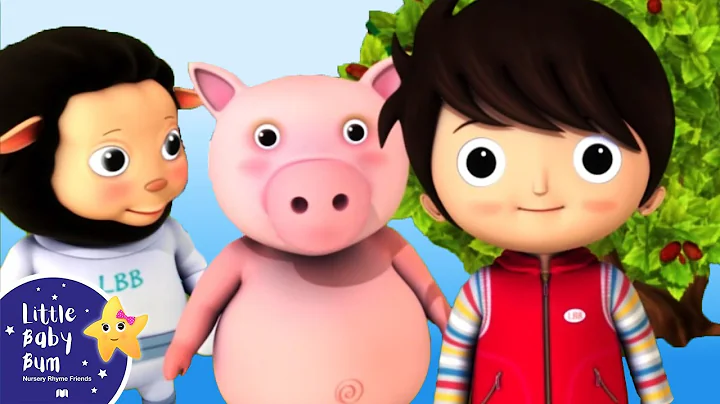 Here We Go Round The Mulberry Bush | Little Baby Bum | Animals for Kids | Songs and Nursery Rhymes