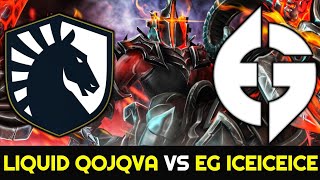 LIQUID Offlane vs EG Offlane — QOJQVA vs ICEICEICE & INSANIA