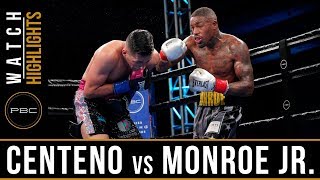 Centeno vs Monroe HIGHLIGHTS: June 1, 2018 - PBC on FS1