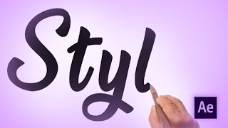 Handwriting Effect in After Effects | How to Create Handwriting Animation | After Effects Tutorial screenshot 2