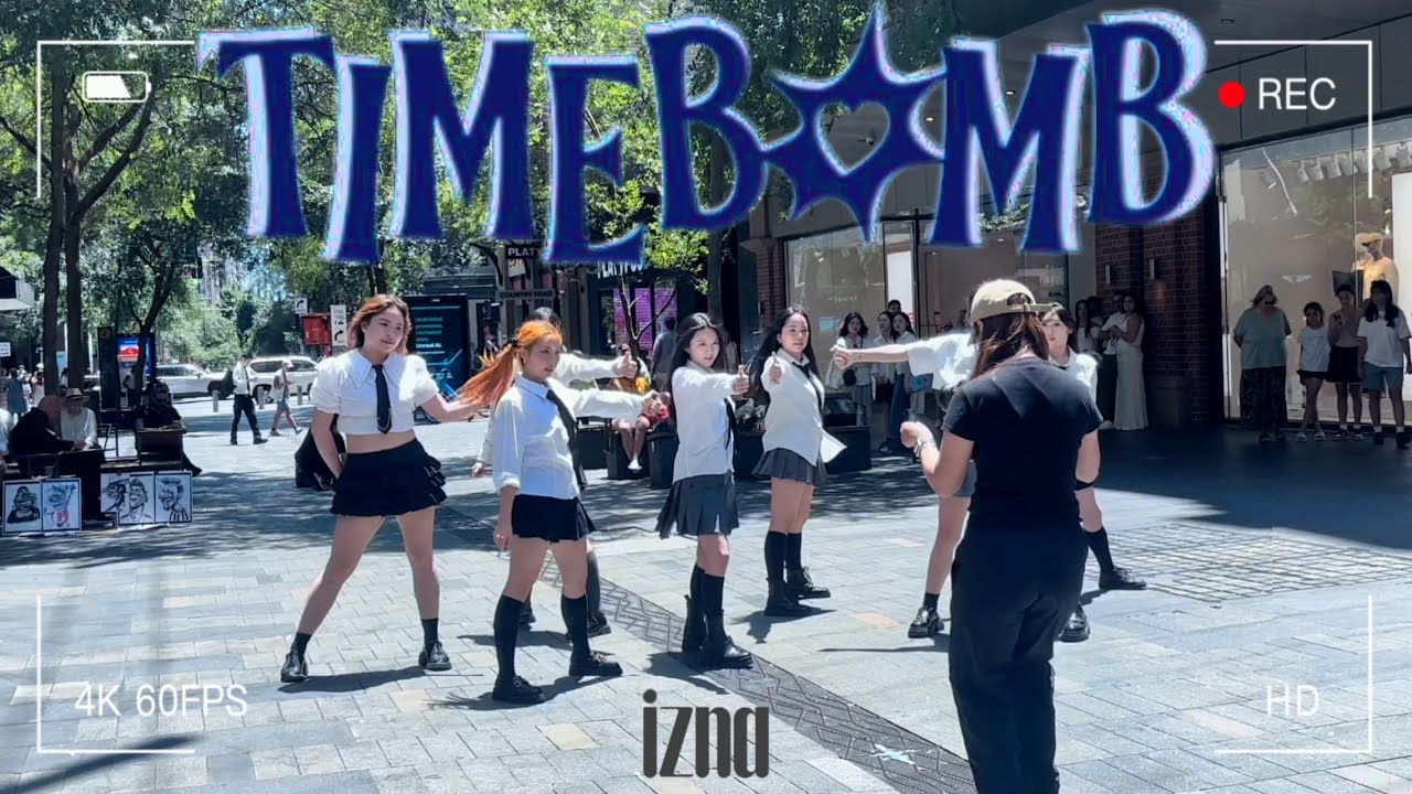 [KPOP IN PUBLIC][SIDE-CAM Ver.] izna (이즈나) “TIMEBOMB” Dance Cover in Sydney, Australia | RonniCdance