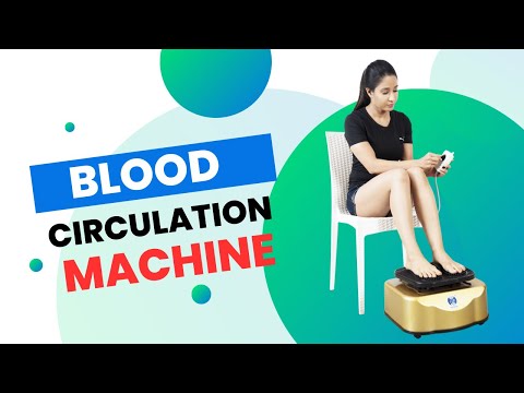 Blood Circulation Massager Vibration Machine Oxygen Energy Legs Foot JSB