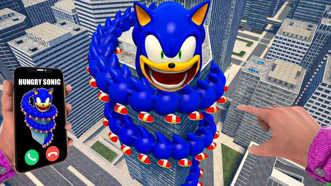Hungry Sonic Calls Me at 3AM in Garry’s Mod – Something Terrifying Happens!