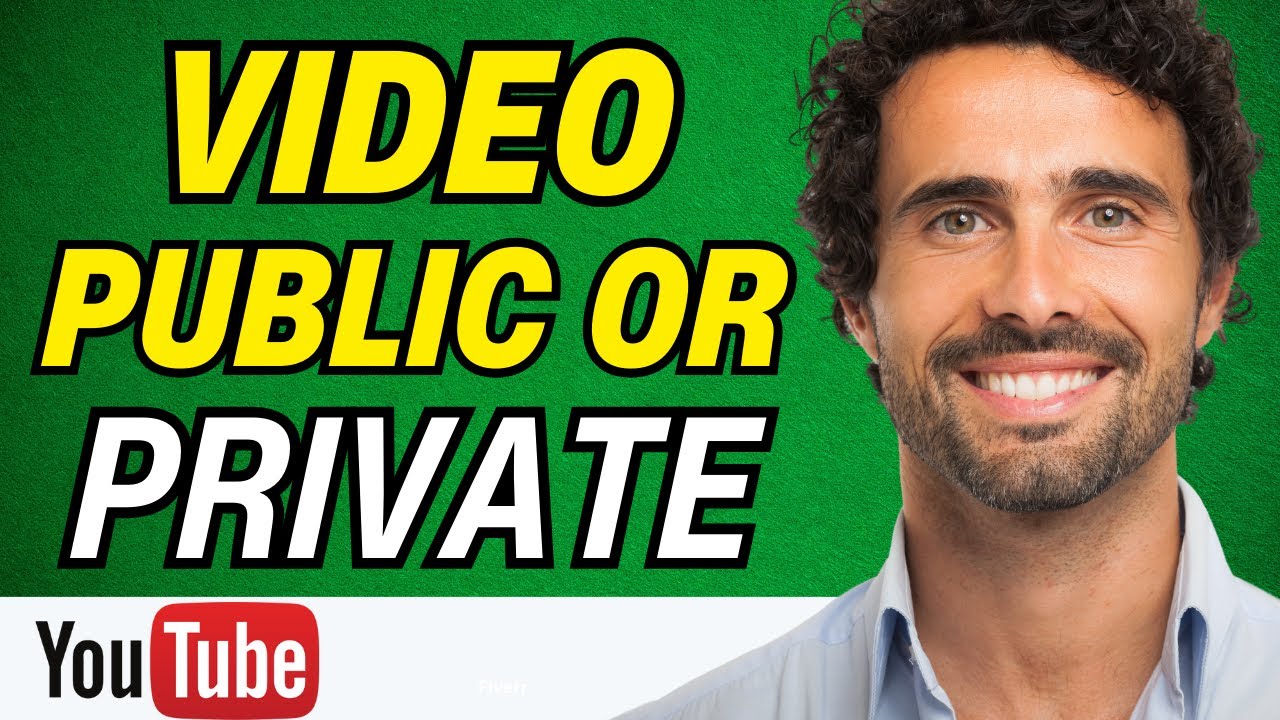 How To Check If Your YouTube Video Is Private Or Public (2024) - YouTube