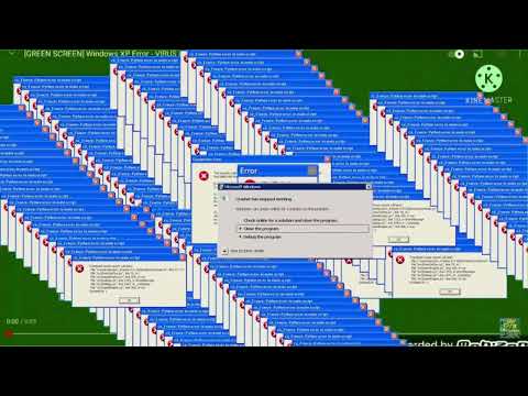 Windows XP error green screen (MASSIVEST ERROR!!!!!!!)