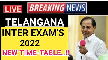TS INTER EXAM