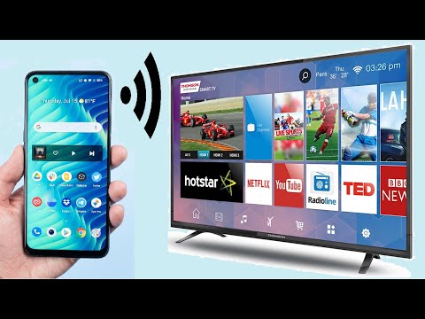 Comment connecter une TV Smart aux données mobile d'un Smartphone