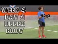 Offseason Football Workout Program: Upper Body | Week 4 Day 2
