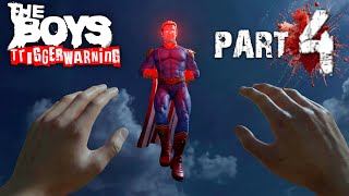 THE BOYS Trigger Warning Gameplay Walkthrough Part 4 FULL GAME No Commentary [4K 60FPS]
