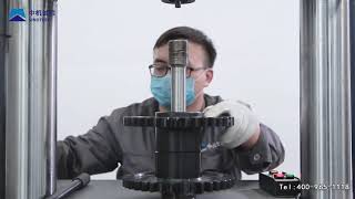 High frequency fatigue testing machine
