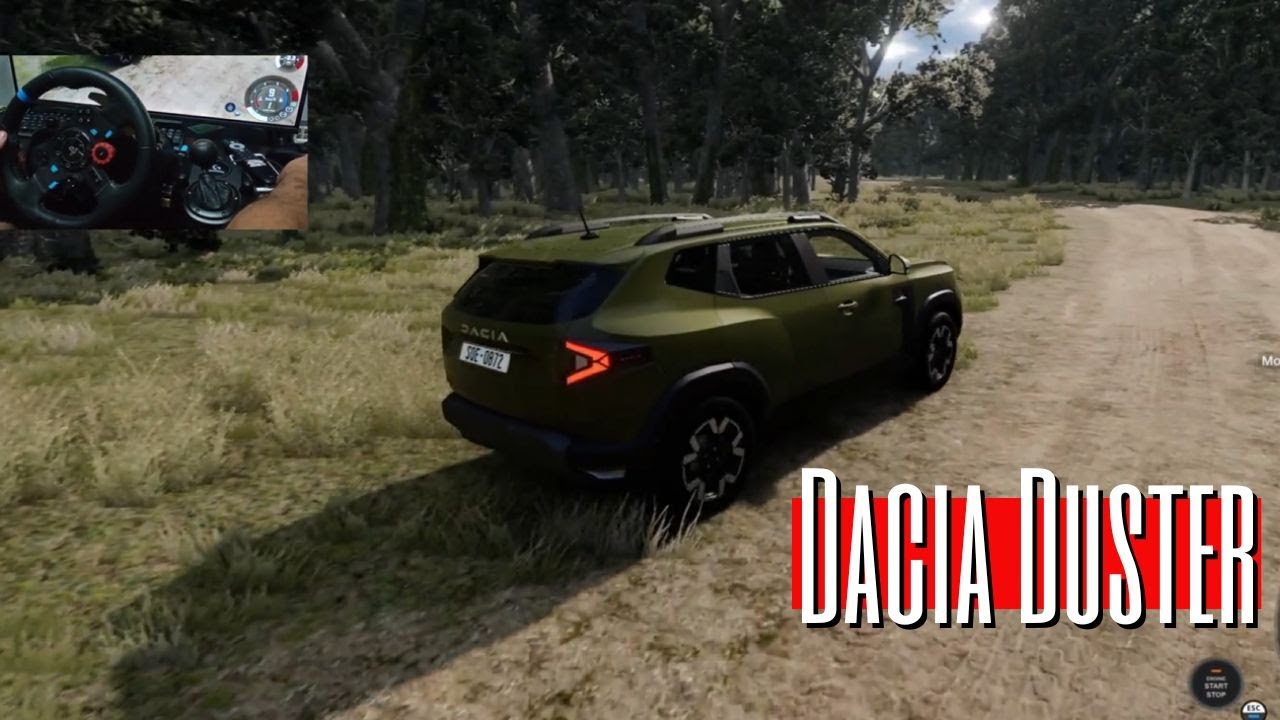 Dacia Duster - BeamNG Drive - Realistic Car | G29 gameplay