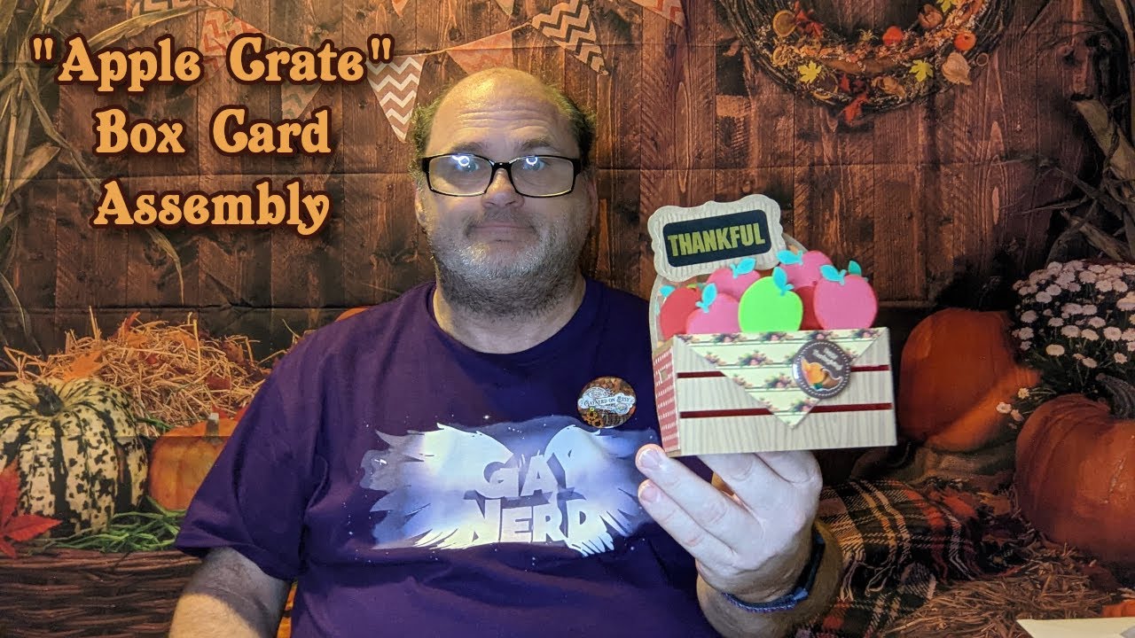 "Apple Crate" Box Card Assembly
