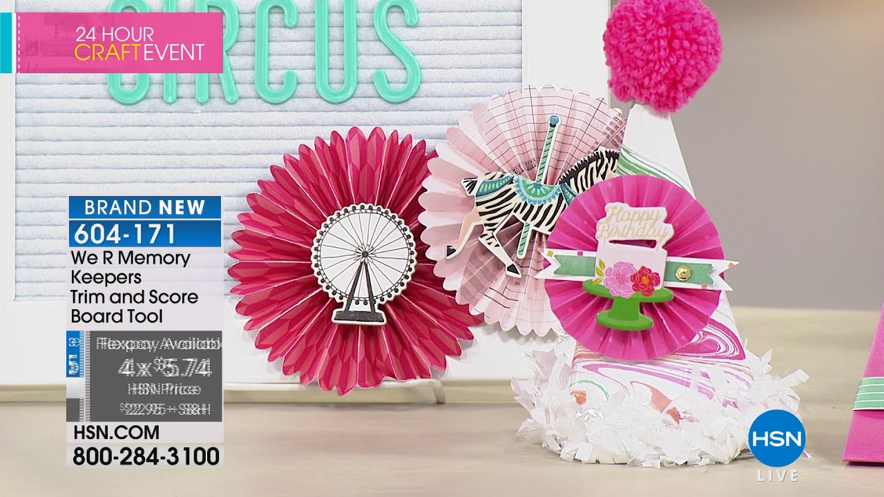 HSN Paper Crafting Tools & Supplies featuring Card Making 03.07.2018