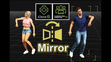 How to Mirror Flip Animation in 1-click | iClone 8 Tutorial #iclone #flip #mirror #motion