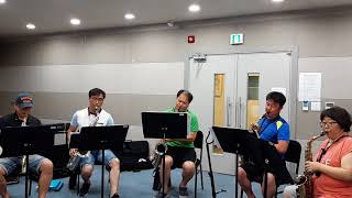 ● Rock Around The Clock / Saxophone Ensemble Music Postman / 뮤직포스트맨 / 20180722