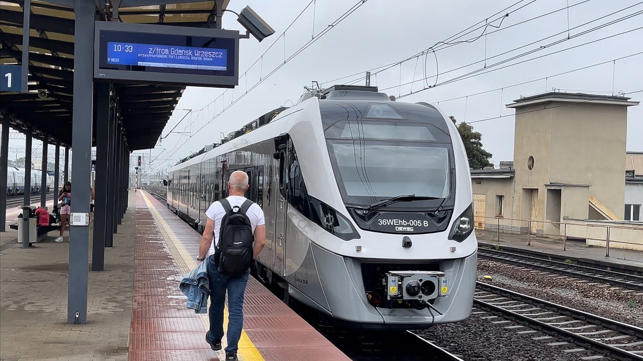 Nowy IMPULS 2 #36WEhb-005 przejazd Gdańsk-Gdynia linia kolejowa nr 248 & 201 🛤️